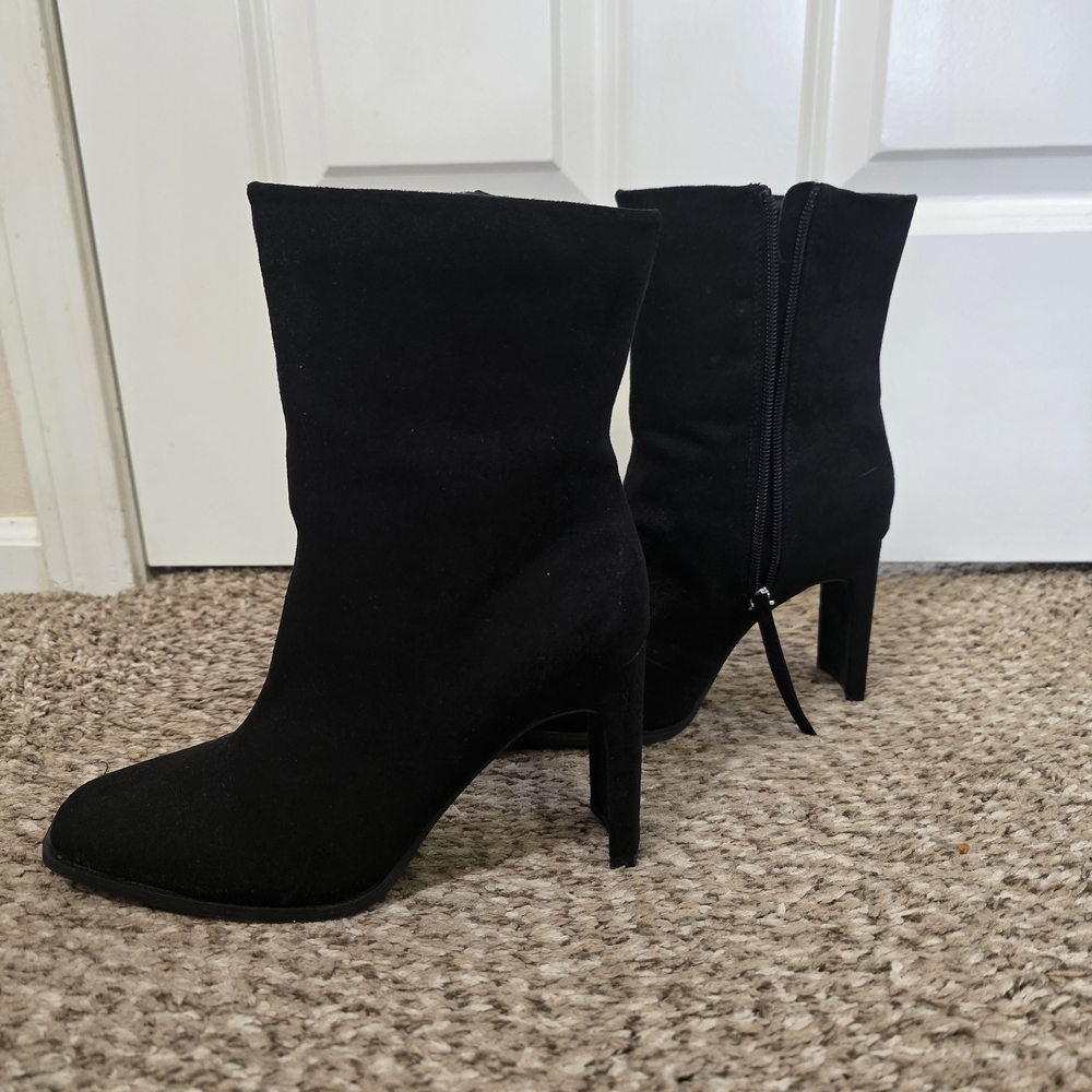 Worthington Black Heeled Boots